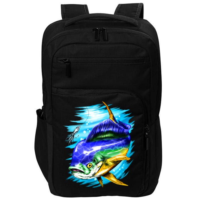 Mahi Mahi Fish Impact Tech Backpack