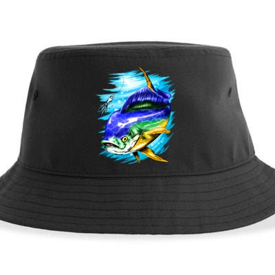 Mahi Mahi Fish Sustainable Bucket Hat