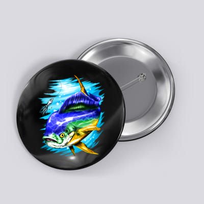 Mahi Mahi Fish Button