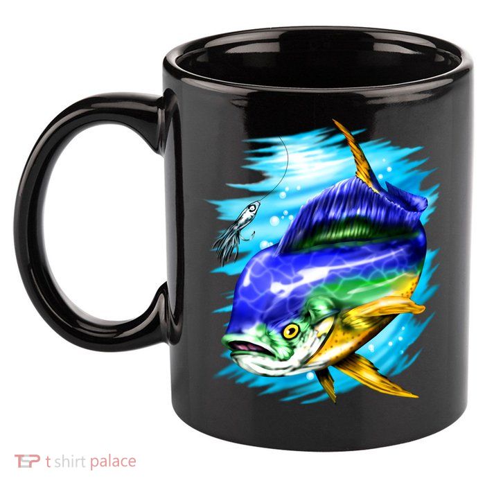 Mahi Mahi Fish 11oz C Handle Ceramic Mug