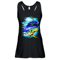 Mahi Mahi Fish Ladies Essential Flowy Tank