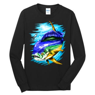 Mahi Mahi Fish Tall Long Sleeve T-Shirt