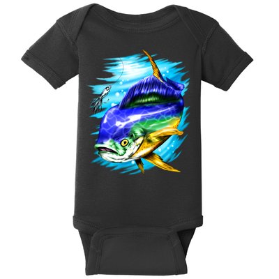 Mahi Mahi Fish Baby Bodysuit