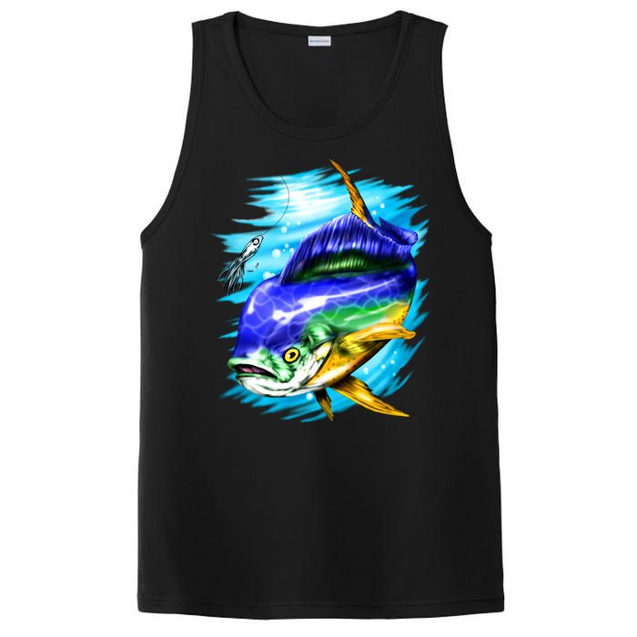 Mahi Mahi Fish PosiCharge Competitor Tank