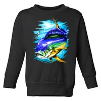 Mahi Mahi Fish Toddler Sweatshirt