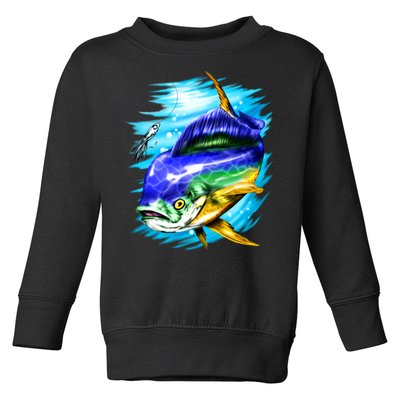 Mahi Mahi Fish Toddler Sweatshirt