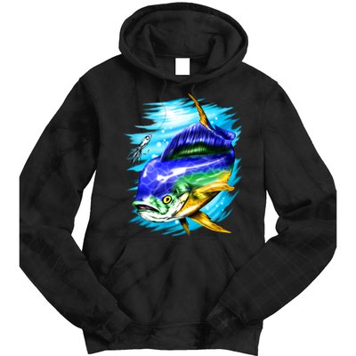 Mahi Mahi Fish Tie Dye Hoodie