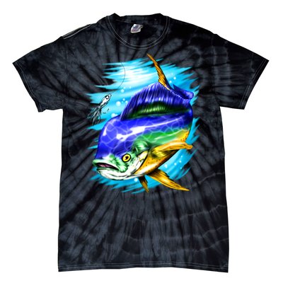 Mahi Mahi Fish Tie-Dye T-Shirt