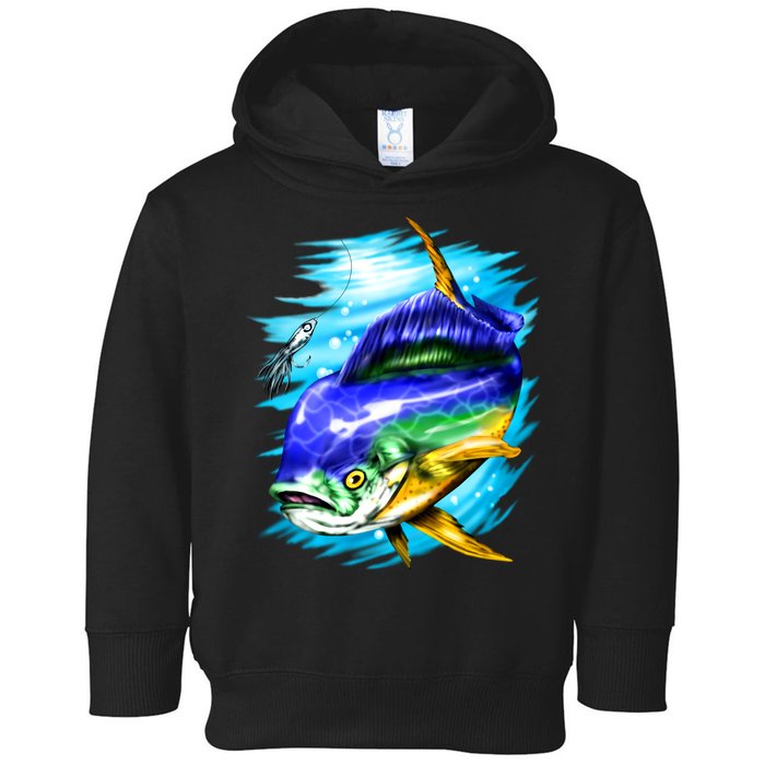 Mahi Mahi Fish Toddler Hoodie