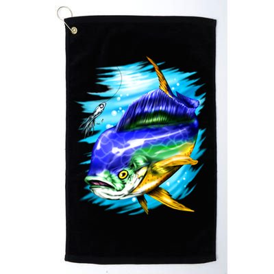 Mahi Mahi Fish Golf Towel