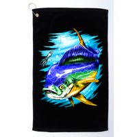 Mahi Mahi Fish Golf Towel