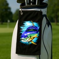 Mahi Mahi Fish Golf Towel
