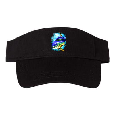 Mahi Mahi Fish Valucap Bio-Washed Visor