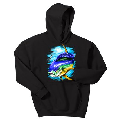 Mahi Mahi Fish Kids Hoodie