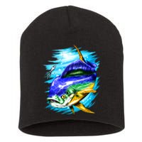 Mahi Mahi Fish Short Acrylic Beanie