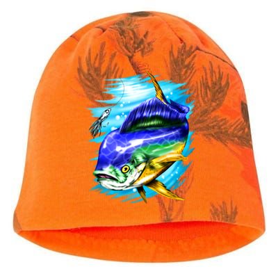 Mahi Mahi Fish Kati - Camo Knit Beanie