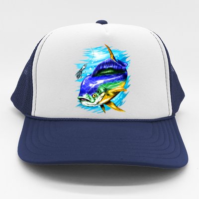 Mahi Mahi Fish Trucker Hat