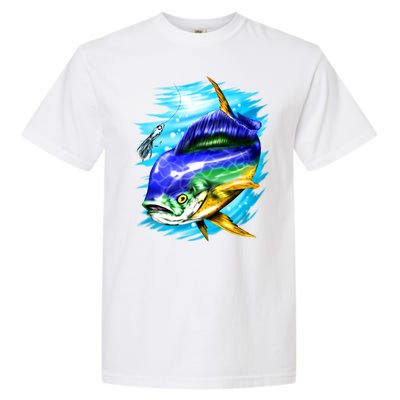 Mahi Mahi Fish Garment-Dyed Heavyweight T-Shirt