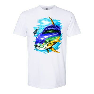 Mahi Mahi Fish Softstyle CVC T-Shirt