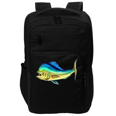 Mahi Mahi Side View Impact Tech Backpack