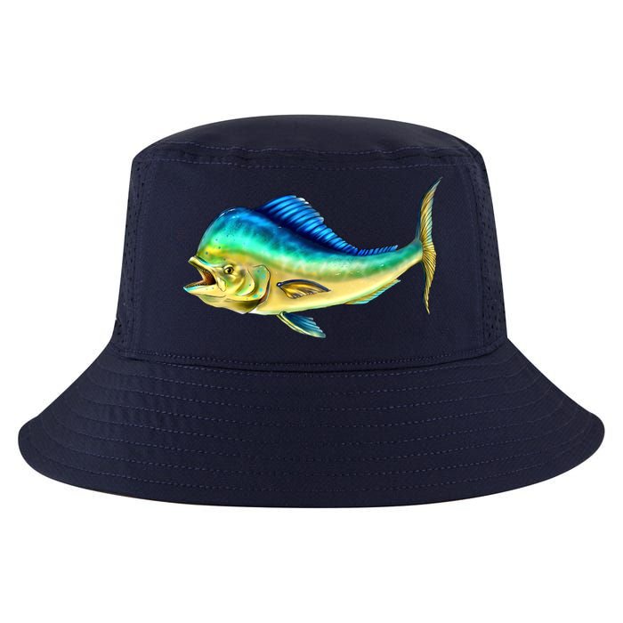 Mahi Mahi Side View Cool Comfort Performance Bucket Hat