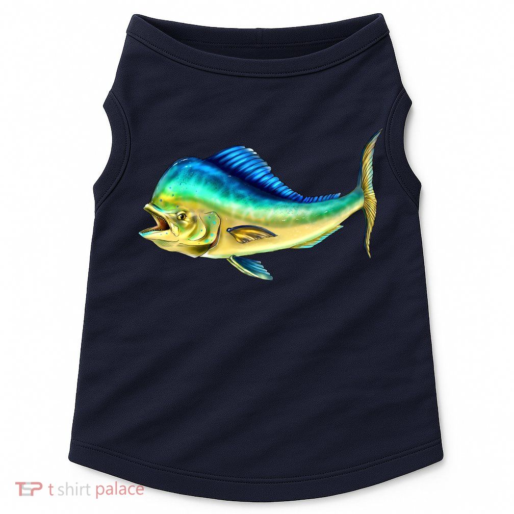 Mahi Mahi Side View Doggie Tank