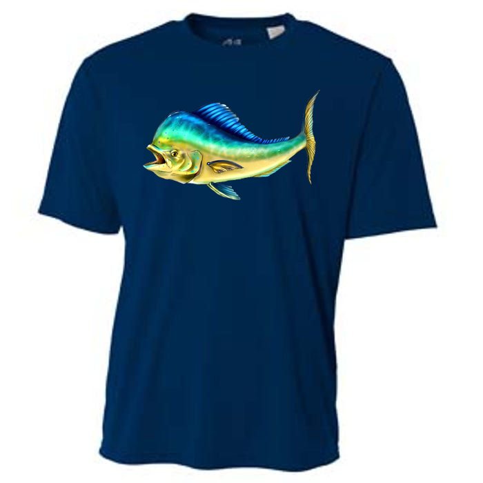 Mahi Mahi Side View Cooling Performance Crew T-Shirt