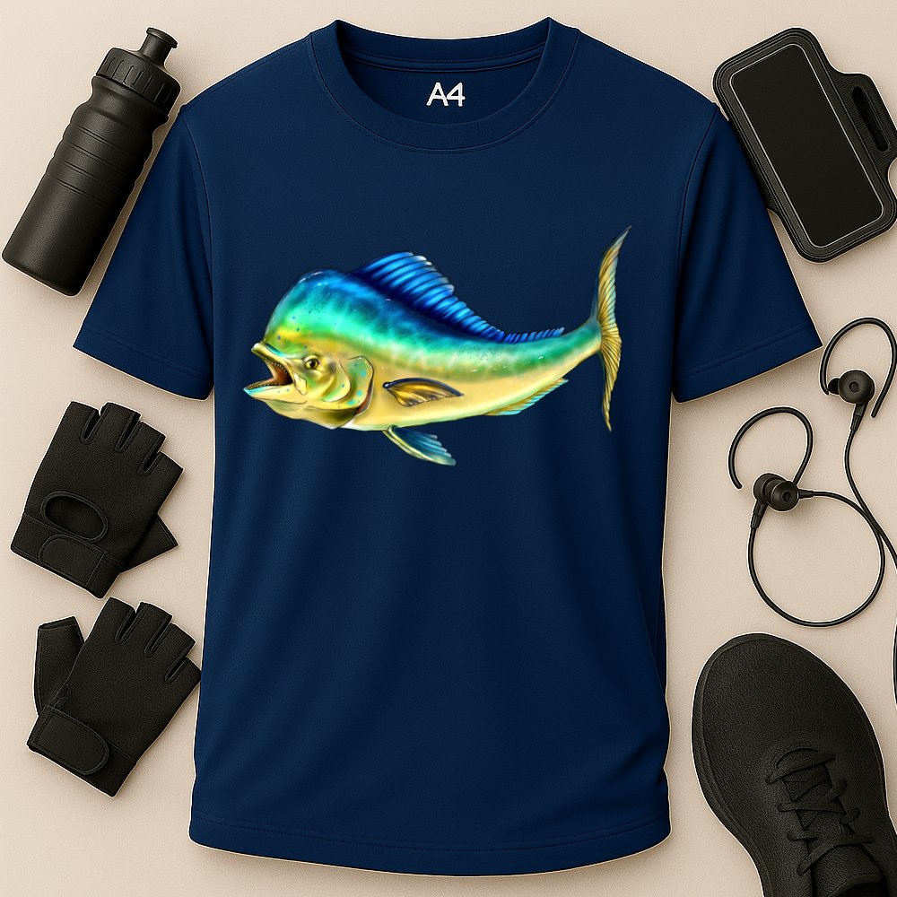 Mahi Mahi Side View Performance Shirt