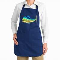 Mahi Mahi Side View Apron