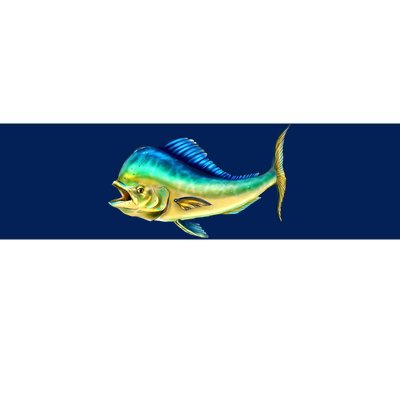 Mahi Mahi Side View Bumper Sticker