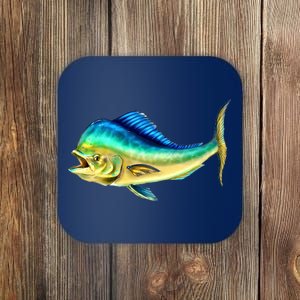 Mahi Mahi Side View Coaster