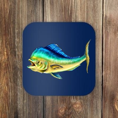 Mahi Mahi Side View Coaster