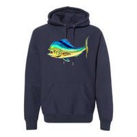 Mahi Mahi Side View Premium Hoodie