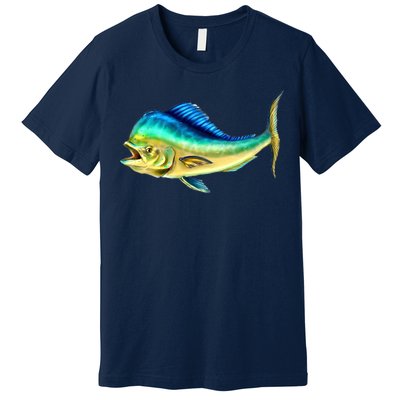 Mahi Mahi Side View Premium T-Shirt