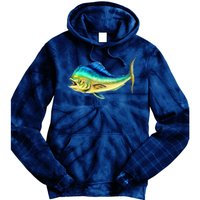 Mahi Mahi Side View Tie Dye Hoodie