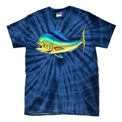 Mahi Mahi Side View Tie-Dye T-Shirt