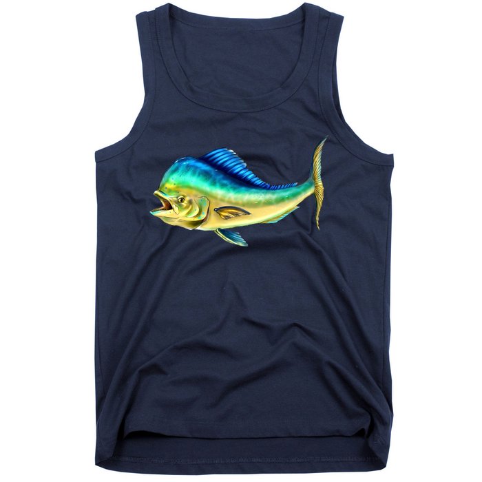 Mahi Mahi Side View Tank Top