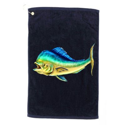 Mahi Mahi Side View Golf Towel