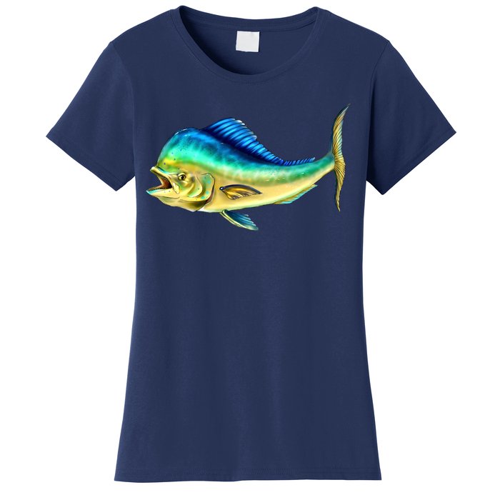 Mahi Mahi Side View Women's T-Shirt