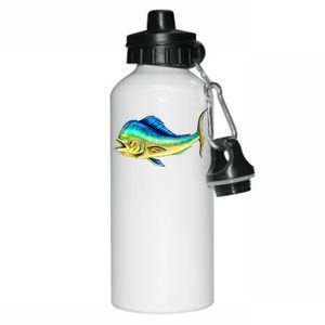 Mahi Mahi Side View Aluminum Water Bottle