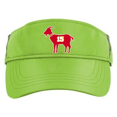 Mahomes Goat G.O.A.T Football Fan Adult Drive Performance Visor