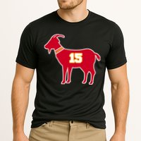 Mahomes Goat G.O.A.T Football Fan Cooling Performance Crew T-Shirt