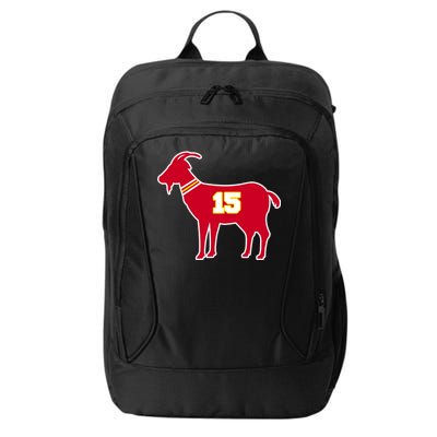 Mahomes Goat G.O.A.T Football Fan City Backpack