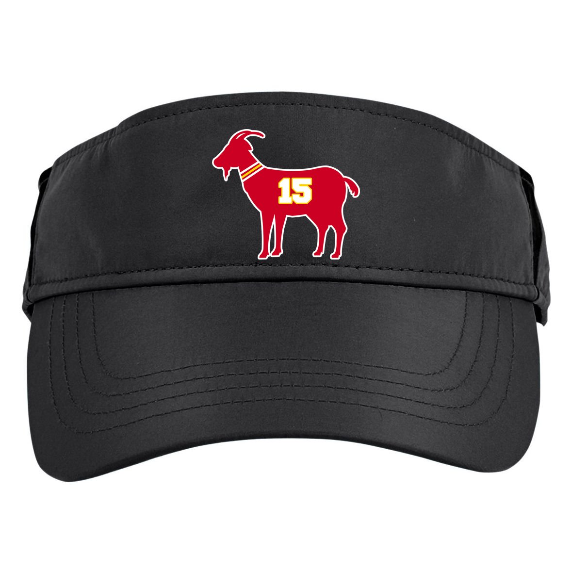 Mahomes Goat G.O.A.T Football Fan Adult Drive Performance Visor
