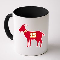 Mahomes Goat G.O.A.T Football Fan Mug
