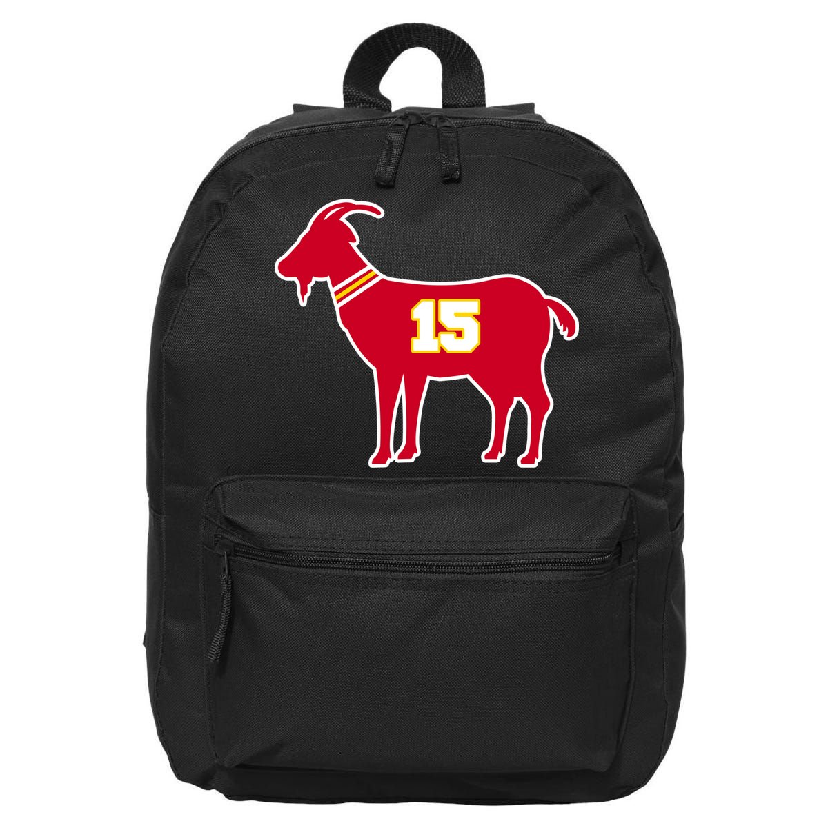 Mahomes Goat G.O.A.T Football Fan 16 in Basic Backpack