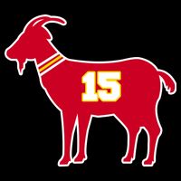 Mahomes Goat G.O.A.T Football Fan Baby Bodysuit