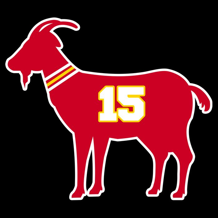 Mahomes Goat G.O.A.T Football Fan Baby Bodysuit