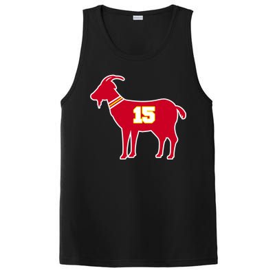 Mahomes Goat G.O.A.T Football Fan PosiCharge Competitor Tank