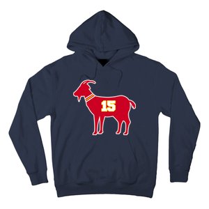 Mahomes Goat G.O.A.T Football Fan Hoodie